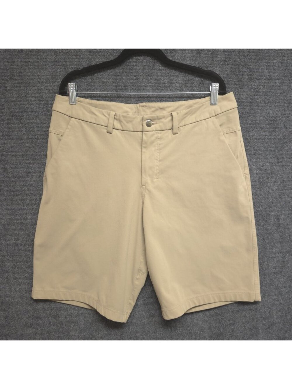 Lululemon Short Mens 36 Brown The Works 11" Warpstreme ABC FLAW